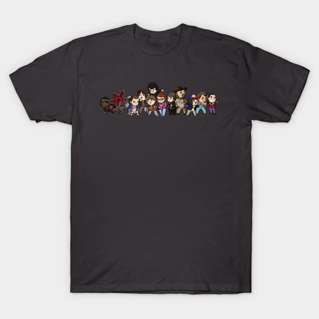 Stranger Things T-Shirt by zacksmithart